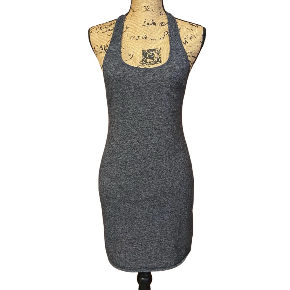 Victoria’s Secret Marled Grey Racerback Swimsuit Coverup Size XS